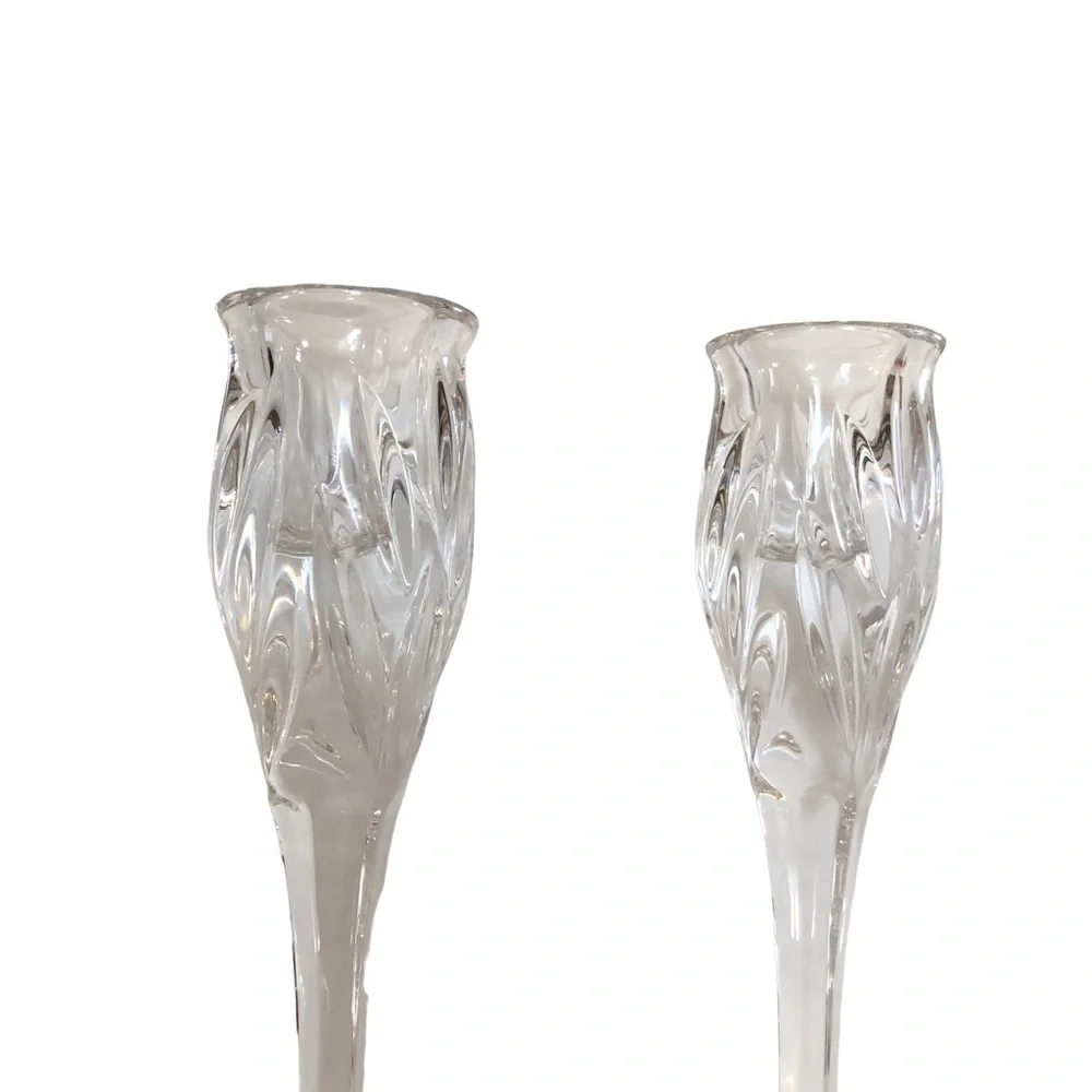 Gotham 1831 Star Blossom Full Led Crystal Candlesticks